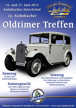 16. Kulmbacher Oldtimer Treffen